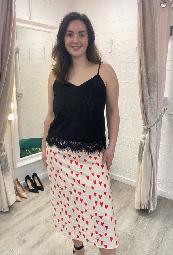 Perla Black Lace Cami New Arrivals Clothing Tops