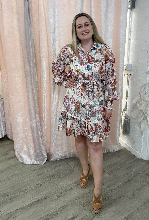 Beth Embroidered Dress New Arrivals Clothing Dresses