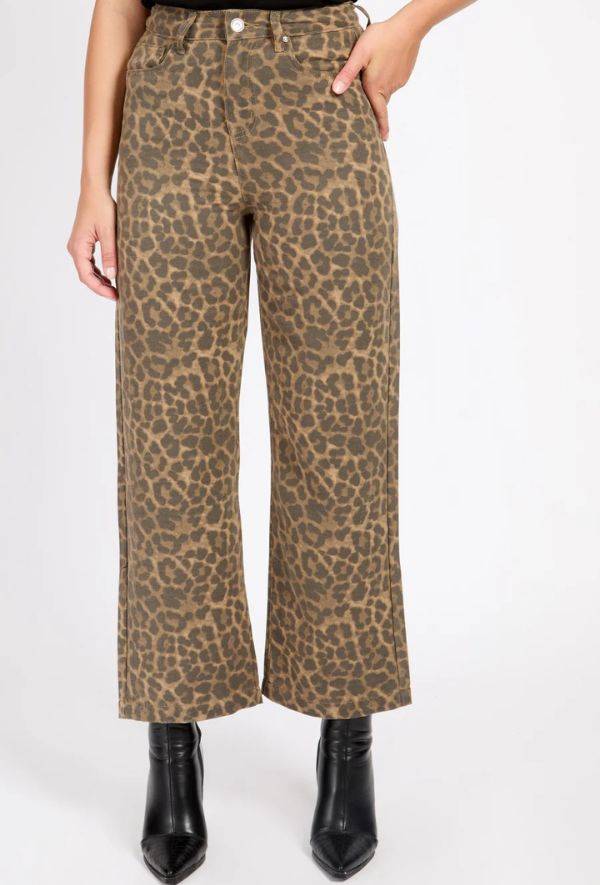 Leopard Print Jeans New Arrivals Clothing Bottoms